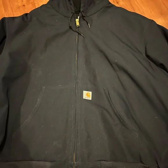 Carhartt navy blue coat 4xl - Picture 2 of 8